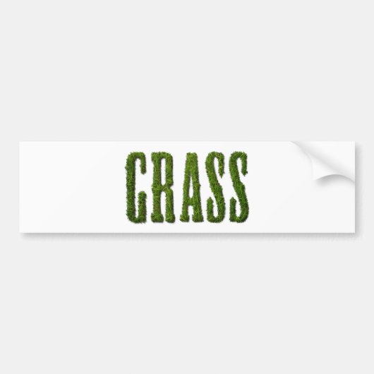 GRAS BUMPERSTICKER (Voorkant)