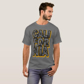Gras California Graphic T-Shirt Design (Devant entier)