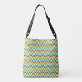 Gras Chevron Stripes Customisé Ajouter un nom Sac (Dos)