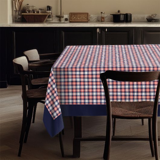 Gras Coral Navy nappe parfait pour dîner