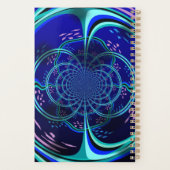 Gras Couleur éclat Fractal Design Weekly Planner (Dos)