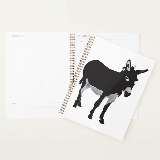 Gras Donkey Silhouette ferme animal