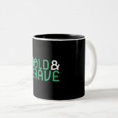 Gras et brave Mug noire (Devant droit)