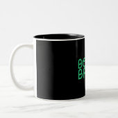 Gras et brave Mug noire (Gauche)