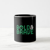 Gras et brave Mug noire (Centre)