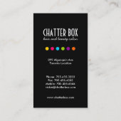 Gras et Carte de visite hip (Dos)