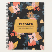 Gras Fleurit Floral Theme Planner (Devant)