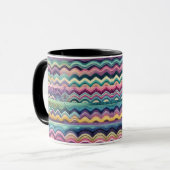 Gras Gras Boue de café, Élégante Mug de café (Devant gauche)