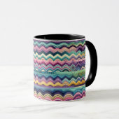 Gras Gras Boue de café, Élégante Mug de café (Devant droit)