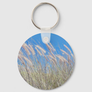 Gras in de wind sleutelhanger