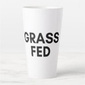 gras latte mok (Voorkant)