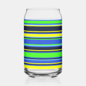 Gras Lime Bleu Jaune Bande De Verre (Recto)