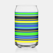 Gras Lime Bleu Jaune Bande De Verre (Gauche)