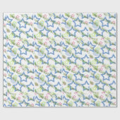 Gras met het Document van de Steen van het Ontwerp Cadeaupapier (Vlak)