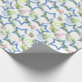 Gras met het Document van de Steen van het Ontwerp Cadeaupapier (Hoek)