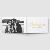 Gras Moderne Calligraphie Mariage photo blanc (Complet)