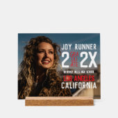 Gras Moderne Photo Lycée Graduation (Recto)