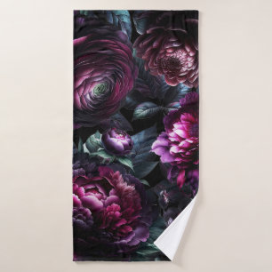 Gras Moody Flowers Black Enchanted Floral Garden