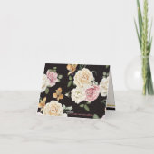 Gras noir, rayures d'ivoire, Merci de fleurs (Dos)