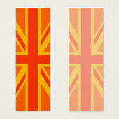 Gras orange Union Jack Britanniques Drapeau Swag (Devant & derrière)