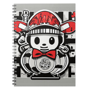 Gras Pop Art Graffiti Carnet Nouveau design
