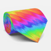 Gras Rainbow Multi-color Cravate Homme (Roulé)