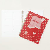 Gras Red Heart Love Design - Parfait pour Gi perso (Devant avec enveloppe)