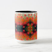 Gras Rouge Floral Designer Café Mug (Centre)