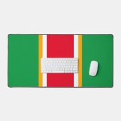 Gras Sporty Bright Red Kelly Green Racing Stripes (Clavier et souris)