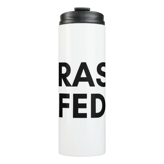 gras thermosbeker (Voorkant)