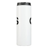 gras thermosbeker (Achterkant)