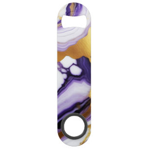 Gras Trendy violet jaune or faux marbre