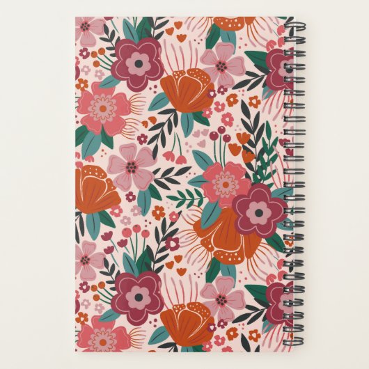 Gras Tropical Flowers Planner (Dos)