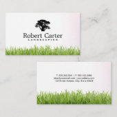 Gras | Tuinieren, Landscaping | cederboom Visitekaartje (Voorkant / Achterkant)