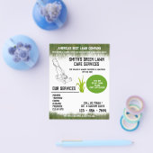 gras Uitsnijden van gras Flyer (Enkel)