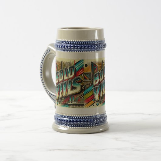 Gras Vibes Urban Graffiti Mug (Devant gauche)