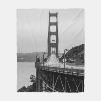 GRASCALE FOTOGRAFIE VAN KABELBRIDGE FLEECE DEKEN