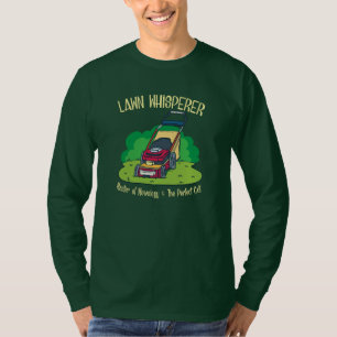 Grasfluisteraar Grasmaaier Tuin Tuinieren T-shirt