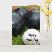  grasfornuizen Birthday Wishes, Kaart (Gele Bloem)
