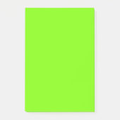 Grasgroen Stevige Kleur | Klassiek | Elegant Post-it® Notes (Voorkant)