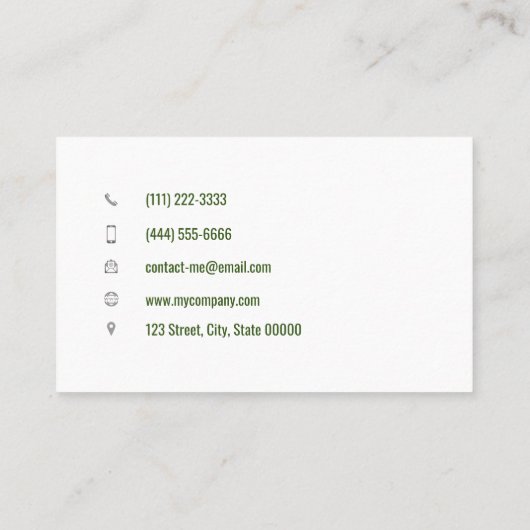 graslandschap visitekaartje (Achterkant)