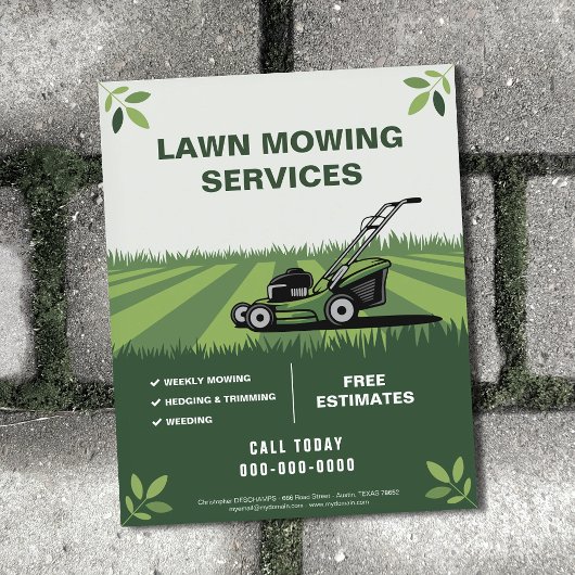 Grasmaaibedrijven Flyer