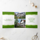 Grasmaaidiensten, gazonverzorging brochure drieluik kaart (Binnen)