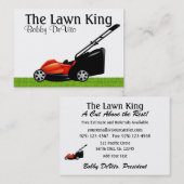 Grasmaaien / Landscaping / Grasservice - SRF Visitekaartje (Voorkant / Achterkant)