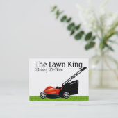 Grasmaaien / Landscaping / Grasservice - SRF Visitekaartje (Staand voorkant)