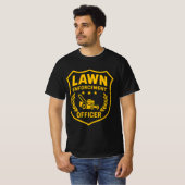 grasmaaier agent t-shirt (Voorkant volledig)