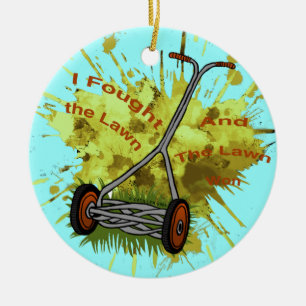 Grasmaaier Keramisch Ornament