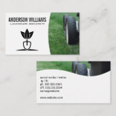 Grasmaaier | Landschapslogo Visitekaartje (Voorkant / Achterkant)