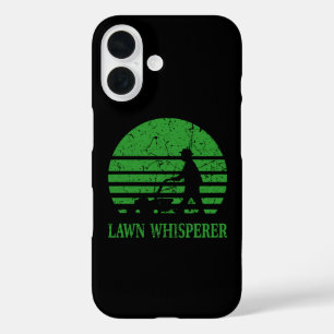 Grasmaaier Lawn Whisperer Tuinman Gift iPhone 16 Hoesje