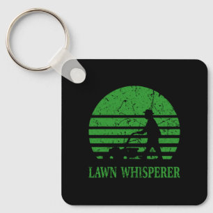 Grasmaaier Lawn Whisperer Tuinman Gift Sleutelhanger